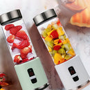 Usb Rechargeable Smoothie Blender 380Ml Glass Smoothie Blender Juicer Easy