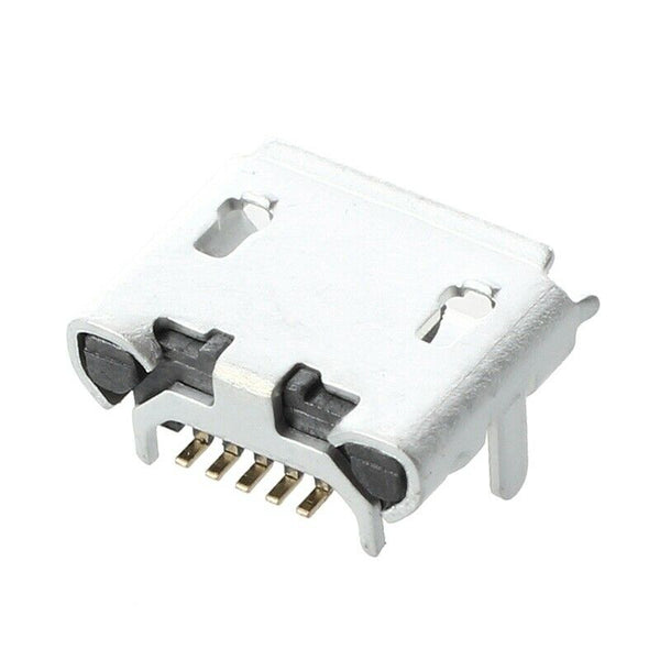 10 pcs cell B type Micro-USB port connector female jack plug charge F7N6