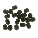 20pcs Fishing Bead Lures Heli/Chod Rubber Runner Beads Fishing Tools for Rig