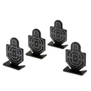 4pcs Steel Human Silhouette Target Set 7 x 5cm for Shooting Hunting Practice