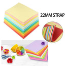 100pcs Square Colored Origami Folding Lucky Wish Paper DIY Crafts Tool 21X29.7cm