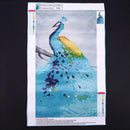 DIY Green Bird 5D Diamond Painting Kit Cross Stitch Home Decor Craft Gifts