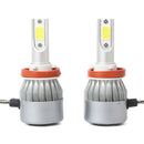 New 2pcs C6 LED Car Headlight Kit COB H11 36W 7600LM White Light Bulbs