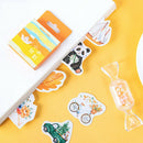 46pcs Colorful Life DIY Diary Album Stickers Paper Labels Gifts Packaging  OZ