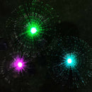 Garden Solar Lights 2pcs Waterproof Colorful Decorative Fiber Optic Lawn Light