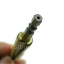 1 Pc 1/4" HSS Unique Titanium Coated 11Step Drill Hex Shank Tool 3MM-13MM New