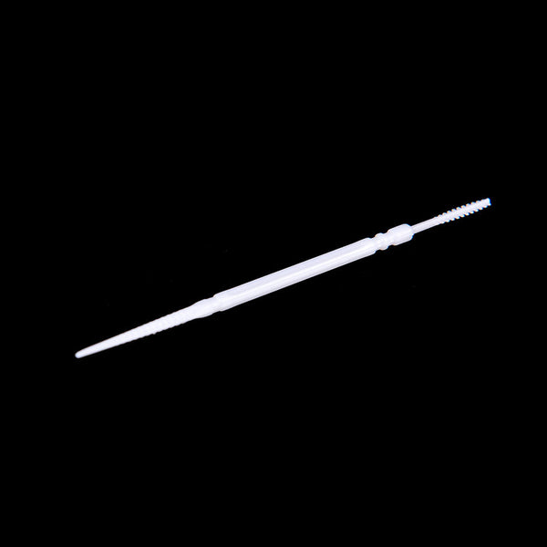 300 Pcs Plastic Dental Picks Oral Hygiene 2 Way Interdental Brush Tooth Pi3C