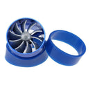 Car Refitting Turbine Turbo Charger Air Intake Gas Fuel Saver Fan Vent