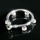 2X(Stainless Steel Fan Ring with 5 Nozzle Seats Sprayer Mist Fan Ring Water