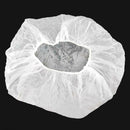 50pcs Disposable Elastic Shower Hat Hair Salon Waterproof Hotel Bathing Cap