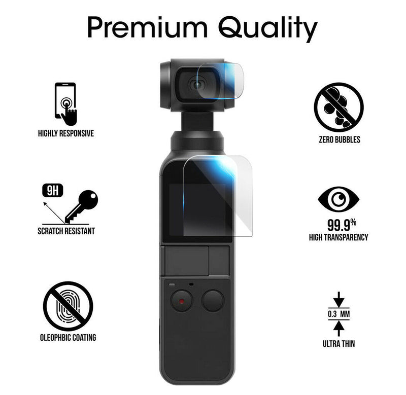 6PCS Explosion-proof TPU Screen Protector Film Full Coverage For DJI OSMO POCKET