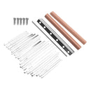 20 Keys Kalimba Thumb Finger Piano DIY Parts with Keys Bridge Screws Kit