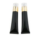 2Pcs Empty Foundation Pump Squeeze Bottle Makeup Liquid Container Tube Black,