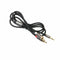Black 3.5mm Male Jack to 2 RCA Male AUX Stereo Analog Audio Y Adapter Cable Cord