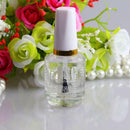 15ml Nail Art Hardener Vitamin Super Transparent Top Coat Polish Coat Cover A+