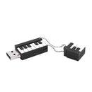 32GB Piano USB2.0 Flash U disk Black and white J9V3