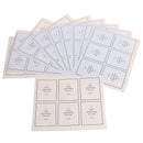 60Pcs/set A Little Something for You Cake Packaging Sealing Label Kraft StiSEAU