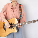 Guitar Strap Adjustable Belt for Acoustic Guitar Instrument Parts (Red)