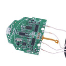 1Pc 10W Qi fast charging wireless charger PCBA circuit board with dual 2 coils3c