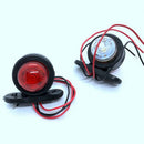 2XRed White Corner Side Marker LED Lights Outline Lamp Truck Trailer Van Bu