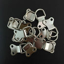 picture frame hanging D ring double NP nickel plated with screws ( pack of  I1K7