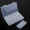 28-Grids Practical Nail Art Storage Case Removable For Jewelry  Box