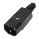 5PCS IEC 320 C14 power adapter cable plug rewirable connector socket 3Pin M Y4O3