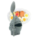 Knight Egg Cup Holder Storage Rack With Spoon Detachable Soldier Egg Holder BX