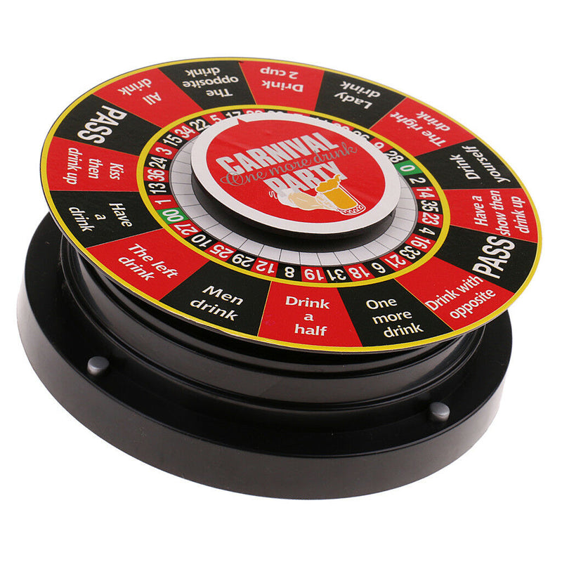 Electric Turntable Drinking Roulette, Indoor/Outdoors Entertainment Games