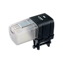 Programmable Mini Auto Fish Feeder Aquarium Tank Automatic Fine Food Dispen F7T4