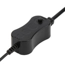 15W LED Waterproof Aquarium Light Fish Tank Aquatic Plants Grow Clip-on Lamp