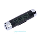 Car Dashboard Digital Clock Backlight Automotive Car LCD Display Thermometer