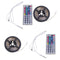 2 Pieces LED TV Backlight Strip USB RGB 5050 Multi Color With 44 Key Remote