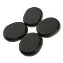4 Pieces Lava Natural Stones with 6 Pieces Silicone Massage Vacuum Body and