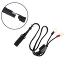 Motorcycle battery terminal ring connector harness 12v charger Y adapter cable