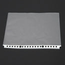 Pack of 200 A5 Clear Punched Pockets - Plastic Poly Folders C9V1