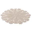 7" Round Cotton Crochet Lace Doily Placemat Table Mug Cup Mat Decor Coasters