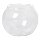 Round Transparent Crystal Glass Bowl Clear Sphere