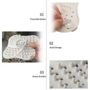 Shower Drain Hair Trap with Stickers, 3-Pack Hair Catcher Shower Drain, Sil P4P1