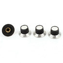 4 x potentiometer Pot metal knob with 0-9 turntable for 6mm shaft knob M9W2