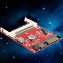Compact Flash CF to 2.5" SATA SSD Hard Drive Disk card Adapter for PC laptop  ME