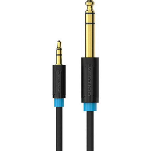 2pcs 3.5mm to 6.5mm Male to Male Adapter Audio Cable for Amplifier Guitar PC