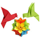 Origami Paper 50 Vivid Colors Double-Sided 200 Sheets Premium Quality 15cmx