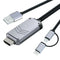 Type C/Micro USB to HDMI Cable Adapter 1080P Bluetooth 5.0 HDMI Converter