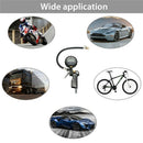 Automotive Electronic Digital Tire Pressure Car Motorcycle Air Pump Deflati