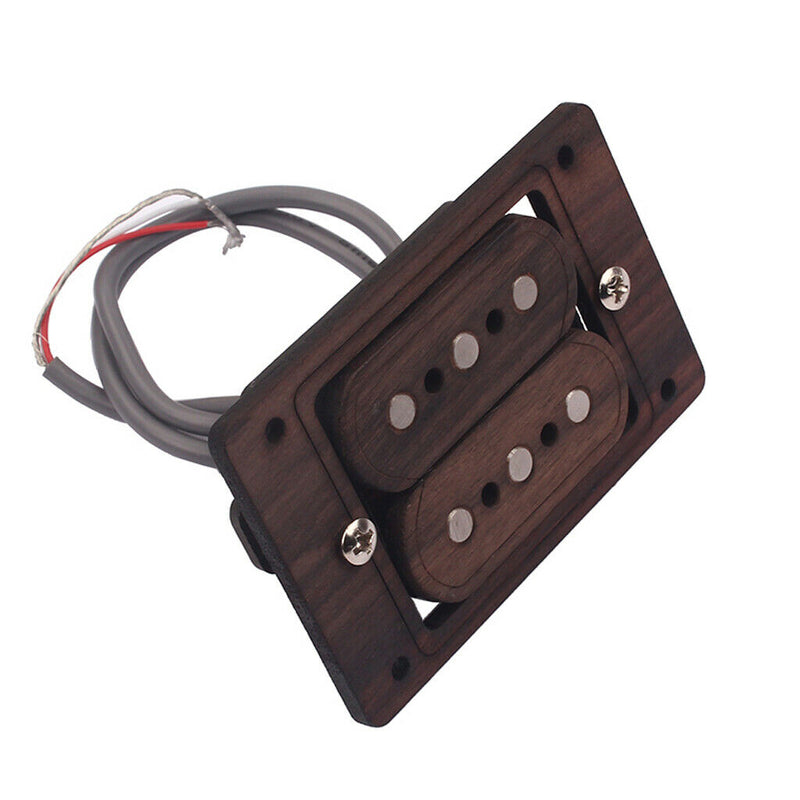Rosewood 3 String Guitar  Pickup Musical Instrument Accessory DIY