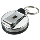 2pcs Heavy Duty Retractable Reel Badge ID Holder Belf Clip Nurse Name Card