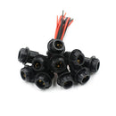 10pcs T10 W5W Car Socket Extension Wedge Base Light Connector Fittings