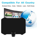 HJ0003 200 Miles 20DB 1080p HDTV Digital Aerial Indoor Satellite Grid Antenna