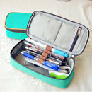 2015 New fashion large capacity baby multi-function bags Pencil case(green) A